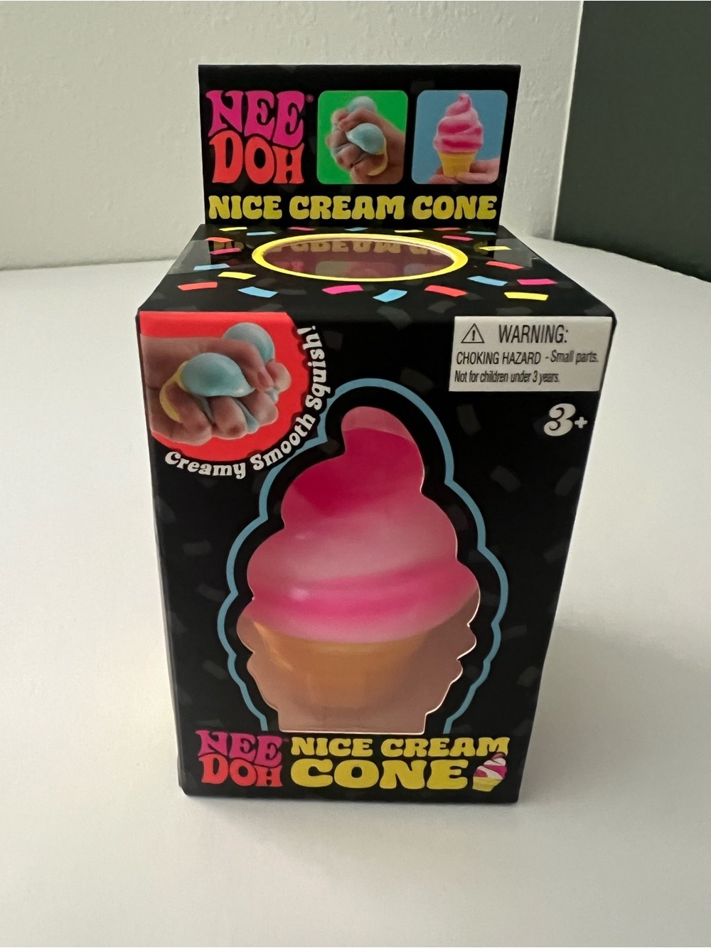 NWT Authentic Schylling Ice Cream Cone Needoh - Pink